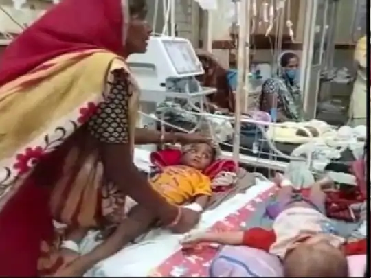 अस्पताल में दो और बच्चों की मौत:अब तक 48 घंटे में हो चुकी है 4 बच्चों की मौत, 36 बेड पर भर्ती हैं 80 से ज्यादा 1 29 sep pidiyatrik 3 1632893689
