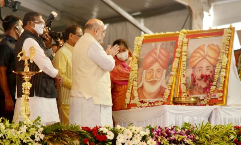 यश भारत गृहमंत्री अमित शाह लाइव : गैरीसन ग्राउंड पहुंचे, अमर शहीदों के छायाचित्रों पर पुष्पहार भेंटकर दी श्रद्धांजलि 1 WhatsApp Image 2021 09 18 at 12.47.29 PM