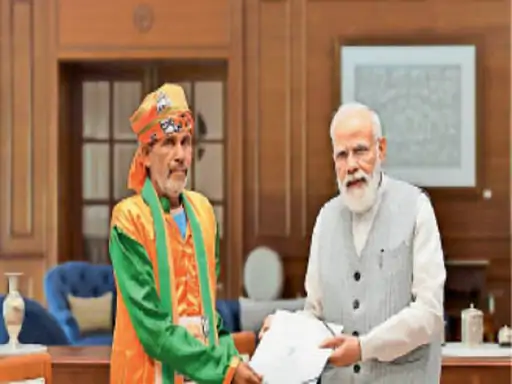 750 किमी पैदल चलकर मोदी से मिलने दिल्ली पहुंचे छोटेलाल:22 सितंबर को हुए रवाना, बोले- मेरी बातें सुन 5 मिनट की मुलाकात में प्रधानमंत्री 3 मिनट हंसते रहे 1 orig untitled 32 1634342449