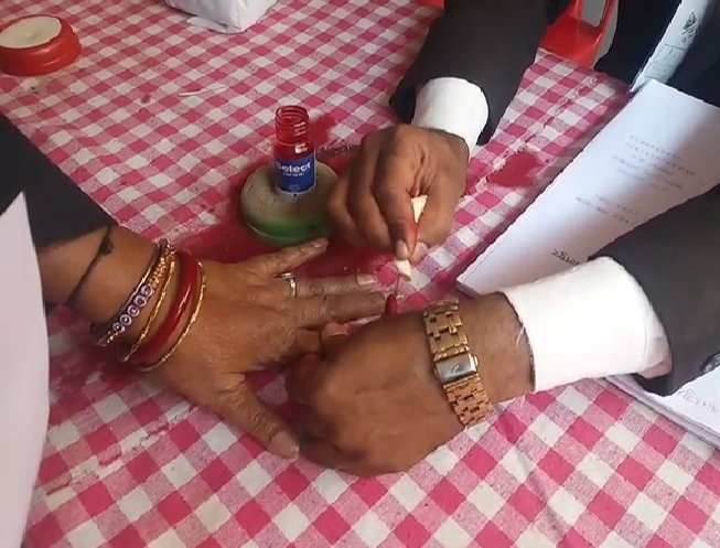 सुबह से जारी मतदान, वकीलों में दिखा उत्साह 3 WhatsApp Image 2021 11 17 at 1.26.56 PM