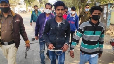 मारपीट और तोड़फोड़ करने वाले आरोपितों का जबलपुर पुलिस ने निकाला जुलूस 6 18 02 2022 jabalpur crime 18 feb 2022 05