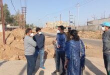 आईटी पार्क सड़क का कलेक्टर ने किया निरीक्षण: तय समय पर हो जाए काम 10 WhatsApp Image 2022 02 22 at 12.02.09 1