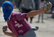 stone pelter kashmir