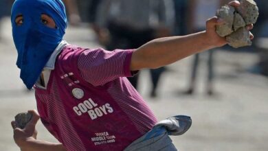 stone pelter kashmir