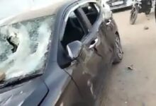 adhya pradesh Morena two group fight pathrav firing sabotage police force new housing board colony news in hindi