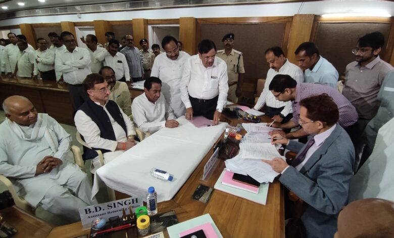 BHOPAL NEWS- विवेक तन्खा ने राज्यसभा के लिए दाखिल किया नामांकन 1 21 5