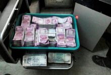 Currency seized PTI1