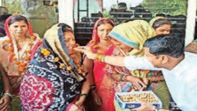 07 06 2022 pushpa baheti in panchayat chunav