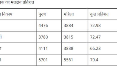 जबलपुर नगर परिषद चुनाव : अब तक पाटन में हुआ सबसे ज्यादा 72 प्रतिशत मतदान 9 90
