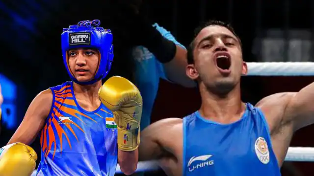 कॉमनवेल्थ गेम्स का 10वां दिन : बॉक्सिंग में नीतू और अमित ने दिलाया गोल्ड 1 nitu ghanghas and amit panghal twitter 1659866928