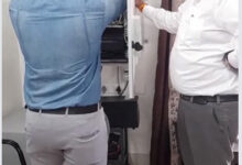 जबलपुर के पूर्व एसपी, रेडियो शाखा एसएसपी का दौराःकैमरों को ठीक करने, एफआरवी वाहन सुधार के दिए निर्देश 11 800