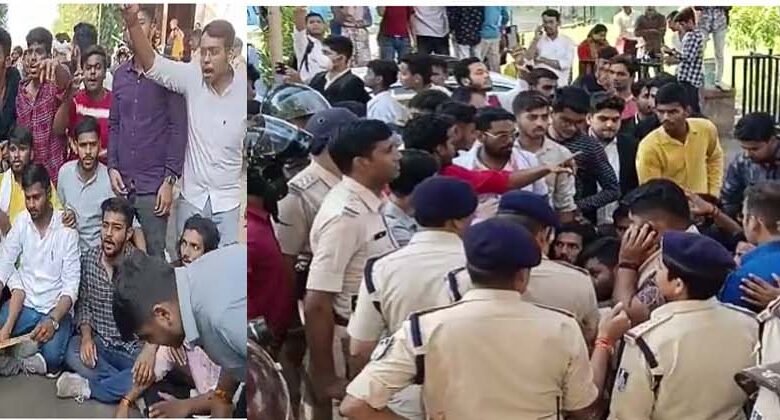 आरडीयू में अभाविप छात्रों की पिटाई: विरोध प्रदर्शन को लेकर उपजा विवाद, पुलिस ने किया लाठीचार्ज 1 17 4