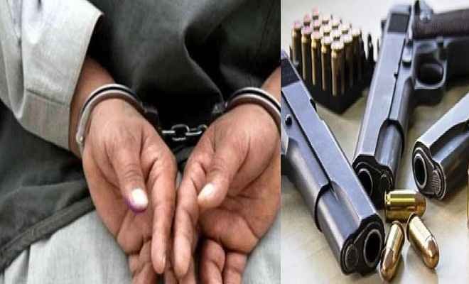 हथियारों की तस्करी : देशी पिस्टल के साथ युवक को पुलिस ने दबोचा, पूछताछ जारी 1 2018 8largeimg10 Aug 2018 114237810