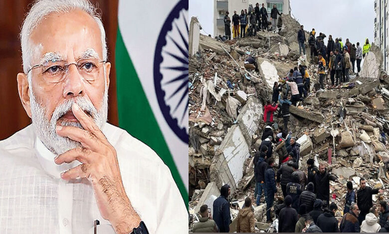 Death toll due to earthquake in Turkey Syria crossed 300 PM Modi expressed grief and said – India is with us in trouble