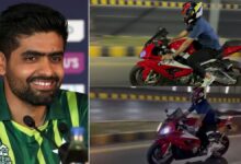 रात के अंधेरे मे बाबर आजम ने BMW बाइक से दिखाया स्टंट सोशल मीडिया पर मचाया तहलका जाने पूरी डिटेल्स 15 @ 41 1
