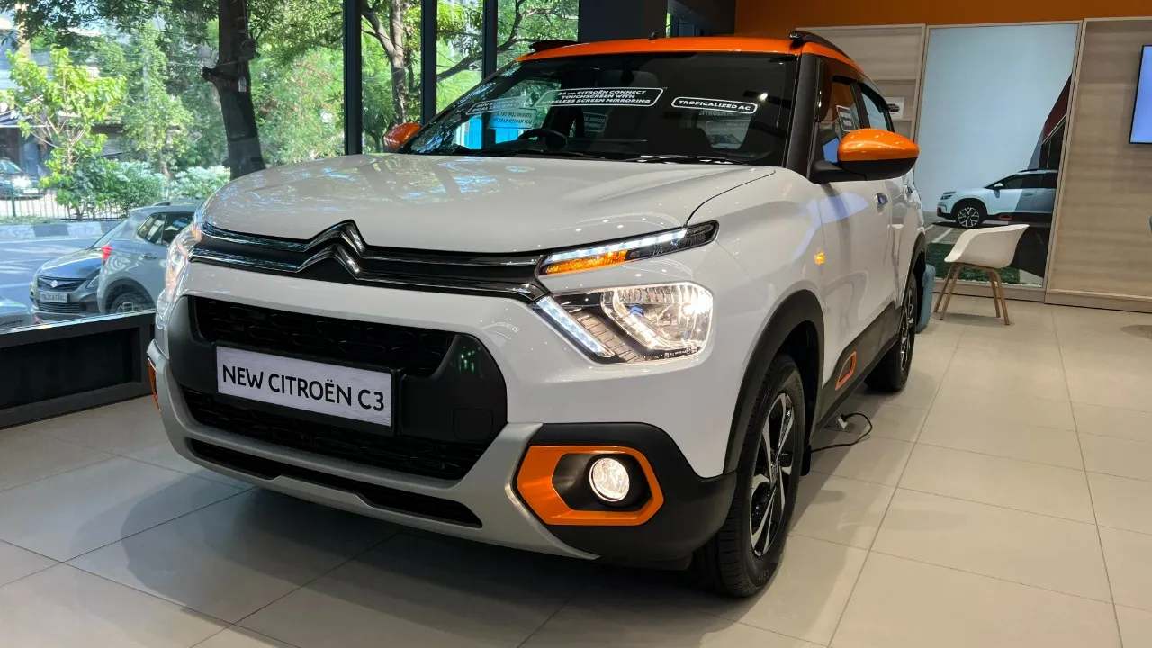 Citroen C3 Feel Vibe Pack 2022 video review specs details in Hindi 4