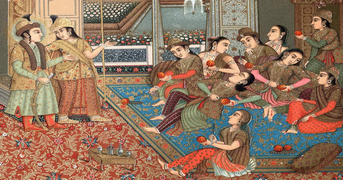how was the harem of the mughal emperors