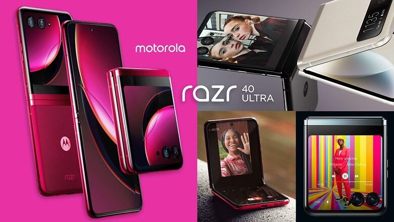 अगले महीने की पहली तारीख को मार्केट में मचेगा भौकाल, Motorola का फोल्डेबल Smartphone, पहली झलक से बना दिया दीवाना जाने डिटेल्स 1 motorola razr 40 ultra 69 w782