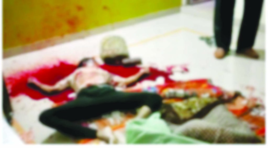 संपत्ति विवाद पर पत्नि का मर्डर सिलबट्टे से पति ने किया हमला 2 2 7