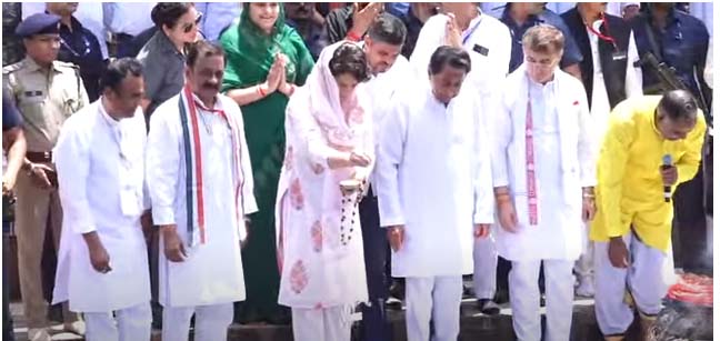 प्रियंका कांग्रेसियों में भर गई जोश, भाजपाईयों की बढ़ा गई टेंशन 5 6 3