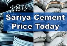 Sariya Cement Price Today