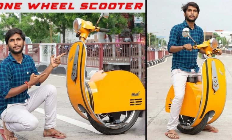 इस शख्स ने देसी जुगाड़ से बना डाला यह एक पहिये वाला Electric Scooter जुगाड़ देख इंजीनियरों को भी छूट गए पसीने जाने पूरी डेटेल्स 1 dd4037d4 27f2 4114 a922 13e9eb0c818c