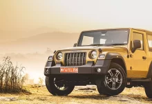 mahindra thar left front three quarter4