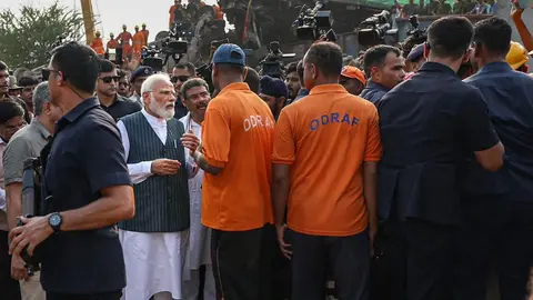 modi odisha train accident odraf pti d