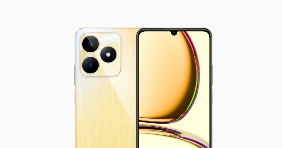 Realme C51 भारत में 5000mAh बैटरी, 8GB तक रैम के साथ iPhone 14 जैसी डिजाइन के साथ जाने कीमत 2 Realme C51 भारत में 5000mAh बैटरी, 8GB तक रैम के साथ iPhone 14 जैसी डिजाइन के साथ जाने कीमत