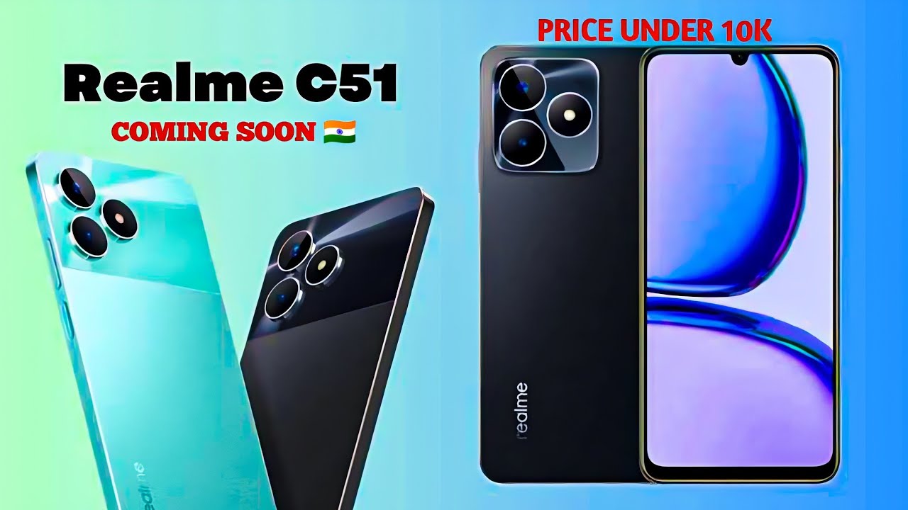 Realme C51 भारत में 5000mAh बैटरी, 8GB तक रैम के साथ iPhone 14 जैसी डिजाइन के साथ जाने कीमत 