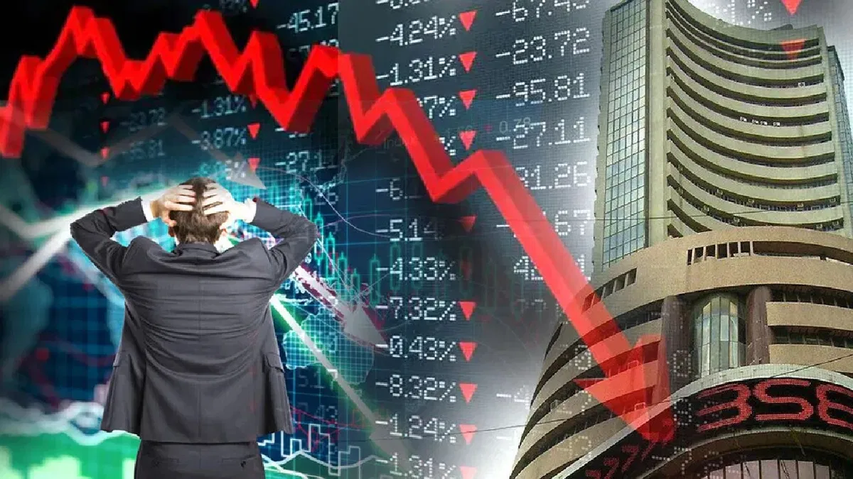 share market down 1