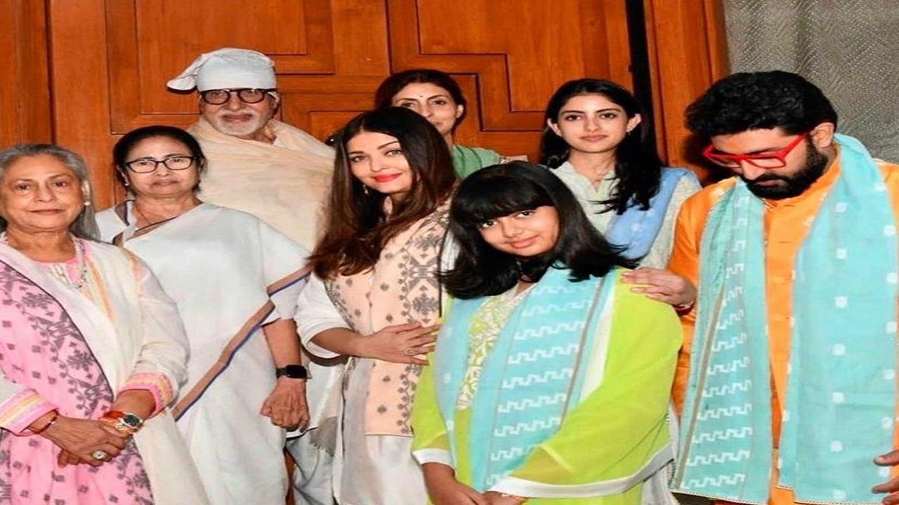 राखी के अवसर पर अमिताभ बच्चन के घर राखी बांधने पहुंची ये शक्स, पत्नी जया,बेटे अभिषेक और बहू ने यूं किया वेलकम जानिए खबर 2 nntv 2023 08 30 688