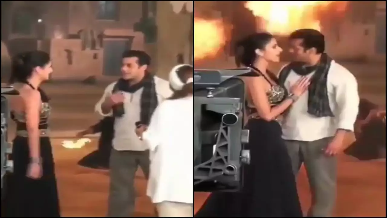 सलमान खान और कैटरीना का वीडियो हुआ कुछ इस प्रकार वायरल, की सलमान के बाहो में रोमांटिक होती दिखी कैटरीना 3 76282385