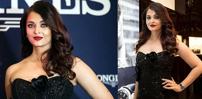 Aishwarya Rai का ब्लैक ड्रेस में सोशल मिडिया पर मचा कहर, ड्रेस को देख फैंस रहे गए हक्के बक्के देखे खबर 1 aishwarya black f