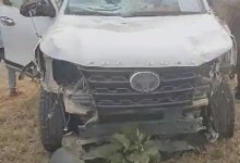 छिंदवाड़ा में केंद्रीय मंत्री प्रहलाद पटेल की गाड़ी से बाइक टकराई 10 10 1