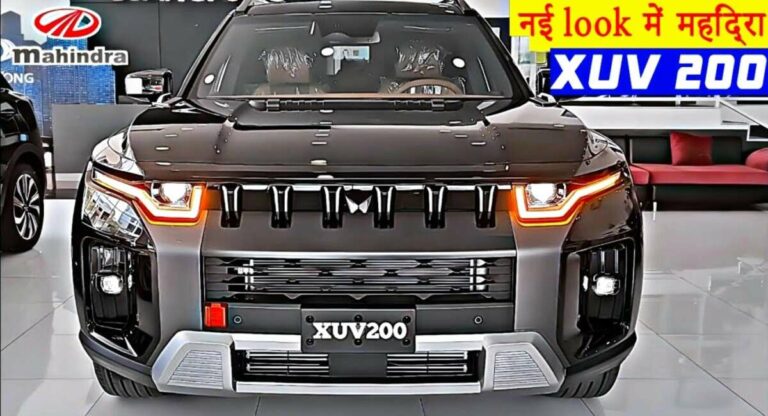 Mahindra XUV 200 Heavenly Beauty Meets Unbeatable Mileage in a 1 768x416 1