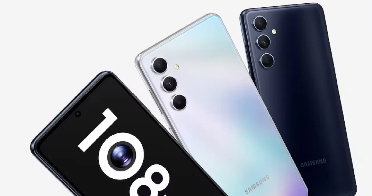 Samsung के इस 5G स्मार्टफोन में 11 हजार का फ्लैट डिस्काउंट, 108 MP वाले कैमरे के साथ जानिए फीचर्स 2 tduahji samsung galaxy f54