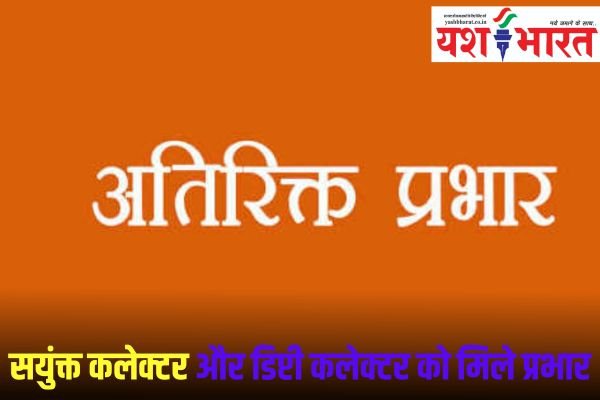 सयुंक्त कलेक्टर नदीमा शीरी को जिला आपूर्ति नियंत्रक एवं डिप्टी कलेक्टर पुष्पेंद्र अहाके को जिला विपणन अधिकारी का प्रभार. 1 Add a heading 3 6