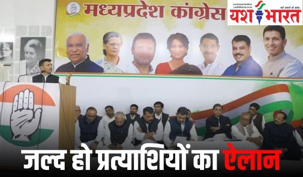 आम चुनाव में जल्द से जल्द हो प्रत्याशियों का ऐलान, पीसीसी की बैठक में पदाधिकारियों ने उठाई मांग 1 Add a heading 30