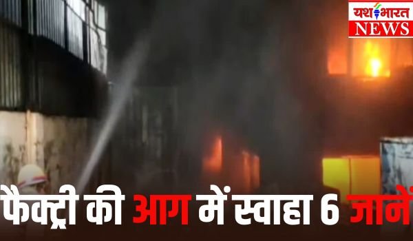 औरंगाबाद में फैक्ट्री में भीषण आग, आग में जिंदा जले 6 मजदूर 1 Add a heading 9 3