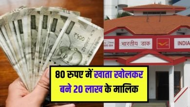 Post Office की धमाकेदार स्कीम! मात्र 80 रुपए के निवेश में बनेगे 20 लाख, जानिए कैसे उठाये फायदा