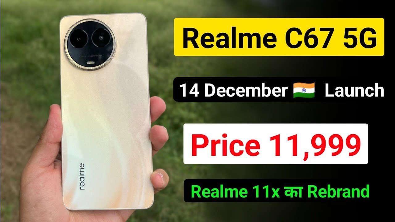 Realme C67 5G स्मार्टफोन की कैमरा क्वीलिटी देख, लड़किया हुई दीवानी कीमत भी उनके मेकअप के बराबर फिर देख ही ले कीमत 4 maxresdefault 2023 12 07T161849.147