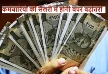 Government Employees केंद्रीय कर्मचारियों की झोली में भरी खुशियां! 8 हजार बढ़कर आएगी सैलरी, जाने मध्य प्रदेश के कर्मचारी क्यों पीछे