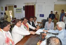 कांग्रेस प्रत्याशी के साथ फार्म जमा करने पहुंचे तन्खा:बोले- वोट देने के बाद हावी होगा जनतंत्र 10 Untitled 6 3