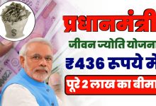 PMJJBY Benefits सरकार की ये स्कीम में मिल रहा 436 रुपये के प्रीमियम पर 2 लाख का बीमा ऑनलाइन ऐसे करें सब्सक्राइब