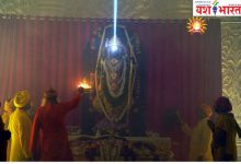 Aditya-L1 बनाने वाले संस्थान के वैज्ञानिकों ने श्रीराम के ललाट पर किया सूर्यतिलक 11 neeraj yash bharat 1 1