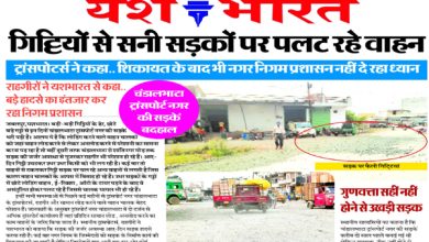 गिट्टियों से सनी सड़कों पर पलट रहे वाहन चंडालभाटा ट्रांसपोर्ट नगर की सड़कें बदहाल 8 104