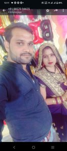 महिला का जीवित अवस्था का चित्र 