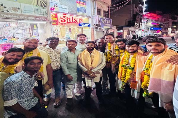 नितिन अध्यक्ष, उपाध्यक्ष मयंक जैन, अर्पित और कोषाध्यक्ष भावेश बने. Election results of Jabalpur Digambar Jain Youth Club 1 aaa