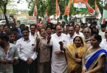 नर्सिंग घोटाले एवं पेपर लीक , सीवर लाईन अव्यवस्था : जिला कांग्रेस ने किया जंगी प्रदर्शन 12 IMG 20240701 WA0032